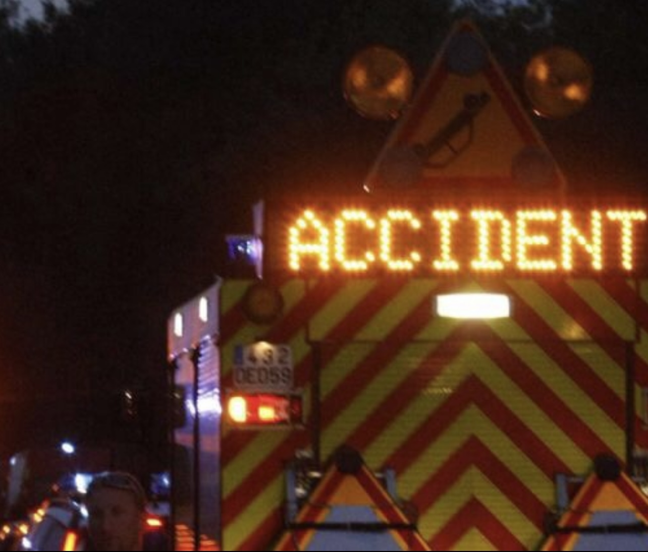 Un poids lourd en feu sur la N154 dans l’Eure, route coupée en pleine nuit