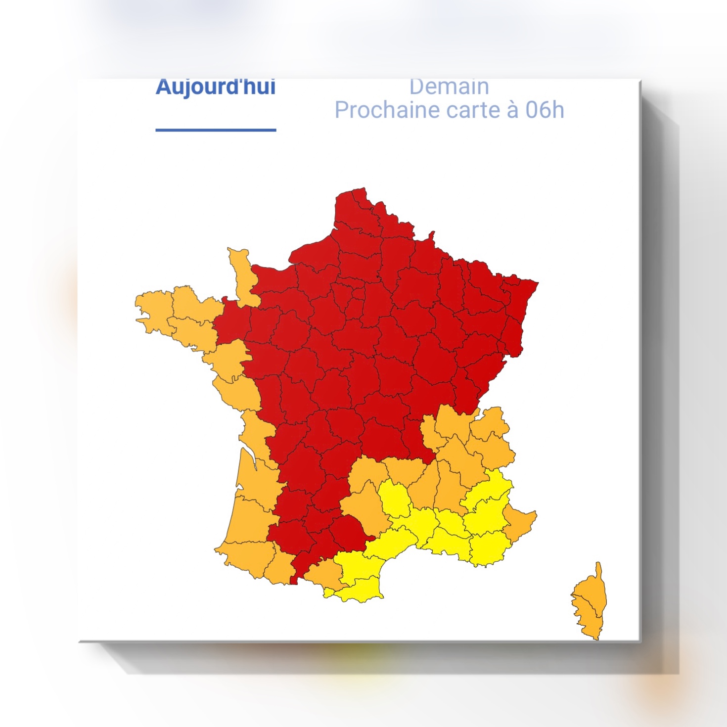 Canicule : la vigilance rouge maintenue sur une grande partie de la France