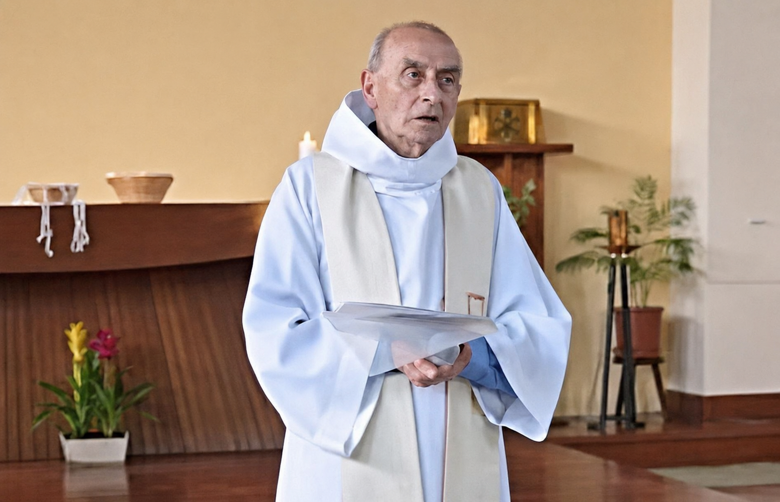 Le père Hamel a été assassiné alors qu'il célébrait la messe, dans son église de Saint-Etienne-du-Rouvray