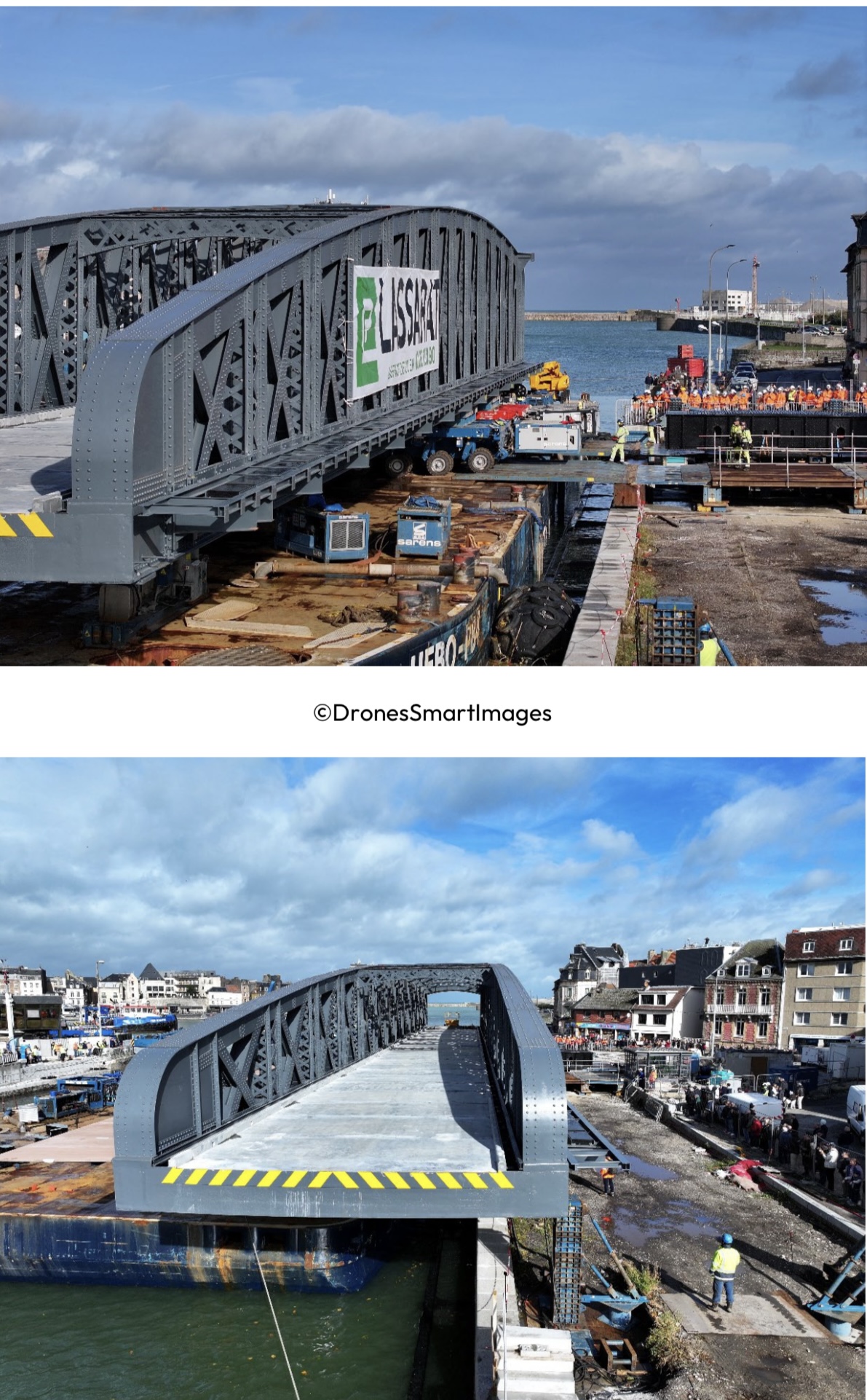 Lors des différentes phases de travaux -