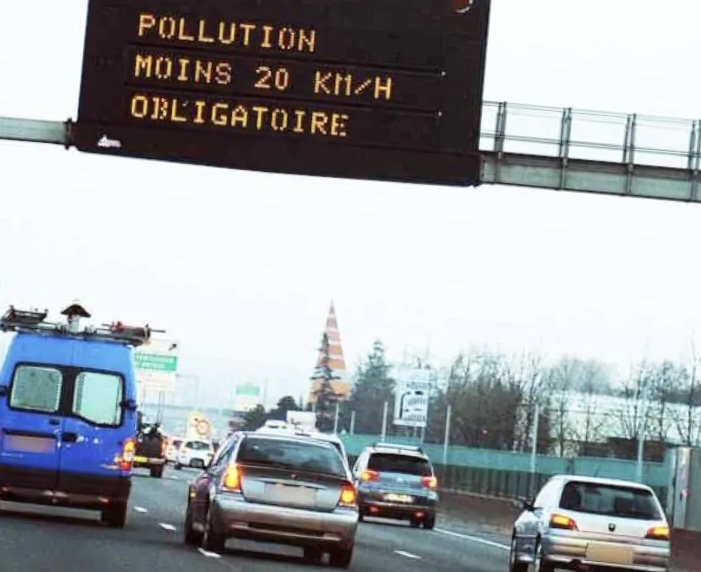 Pollution à l’ozone : vitesse abaissée dès ce vendredi sur les routes d’Île-de-France