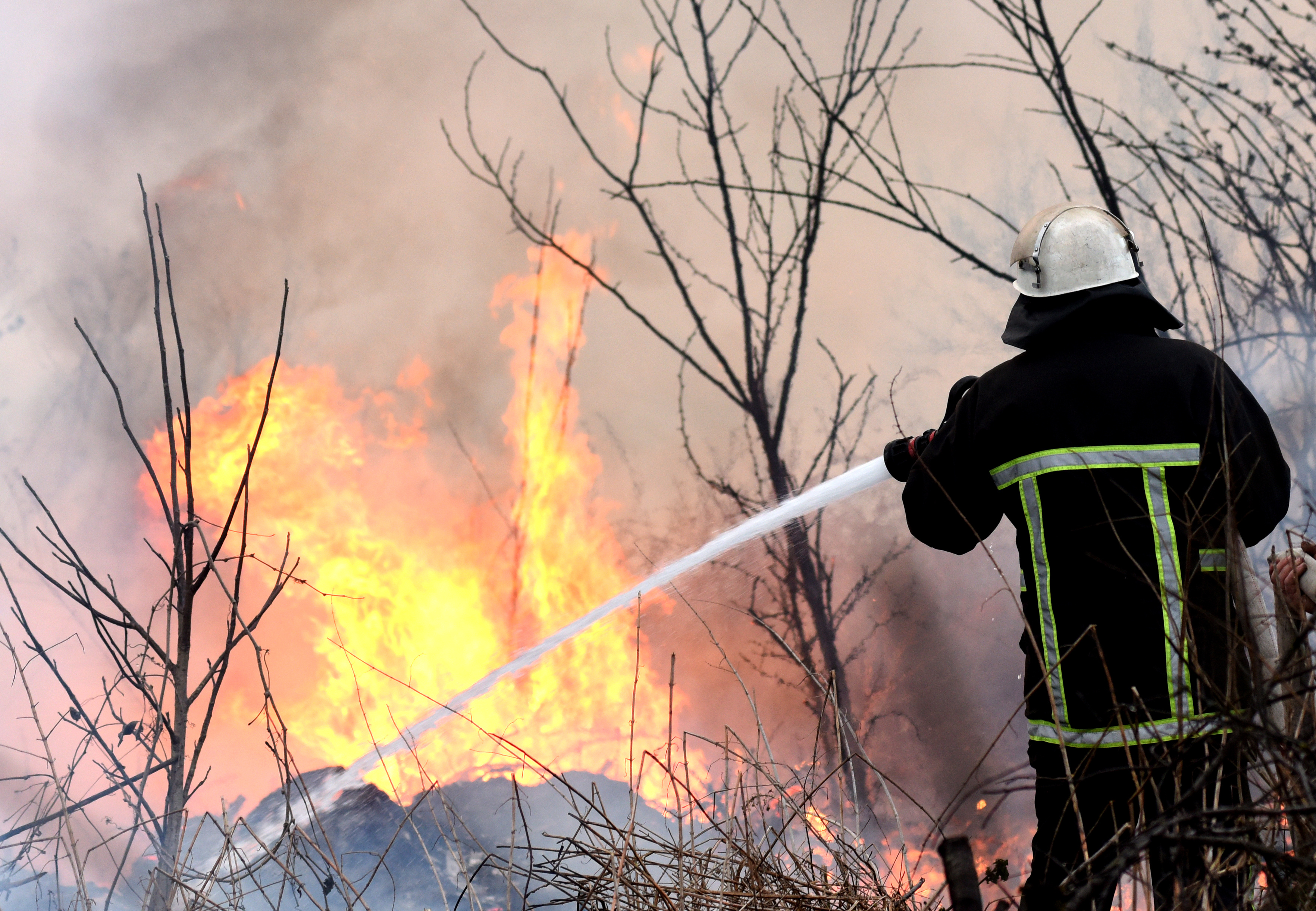 Au milieu de la nuit, à Marcilly-la-Campagne, un feu de transformateur a embrasé  3000 m² de végétation  - Illustration © Adobe Stock