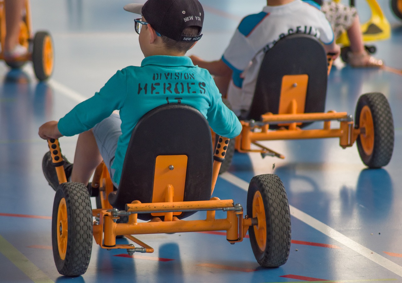 La placette Oursel prendra des airs de circuit Mario Kart avec du karting à pédales et des mascottes.  - Illustration © Pixabay