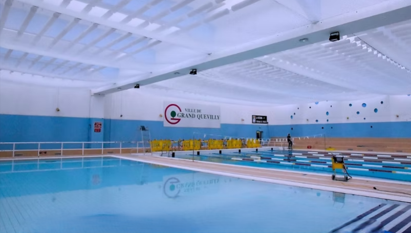 Après plus de trois mois de fermeture, la piscine Camille-Muffat de Grand-Quevilly (Seine-Maritime) rouvre ses portes au public dès ce samedi 5 septembre