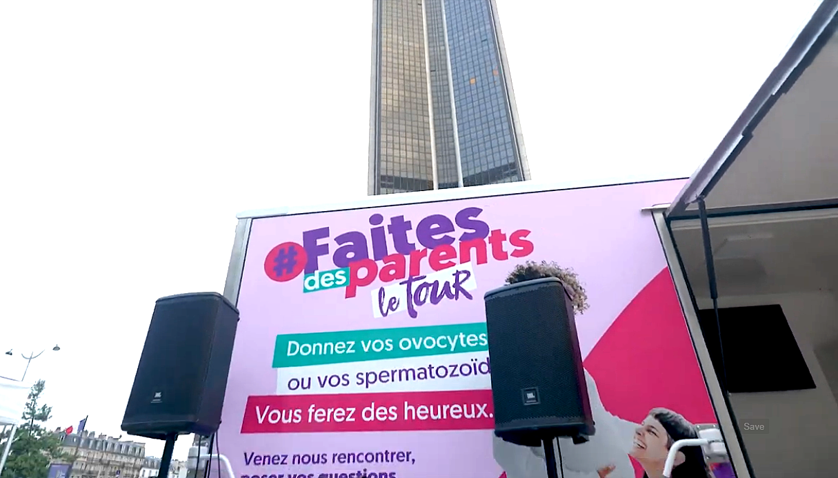 La première étapge de ce tour de France débutera à Rouen, le mercredi 16 septembre -  Photo extraite d'une vidéo de l'Agence de la biomédecine