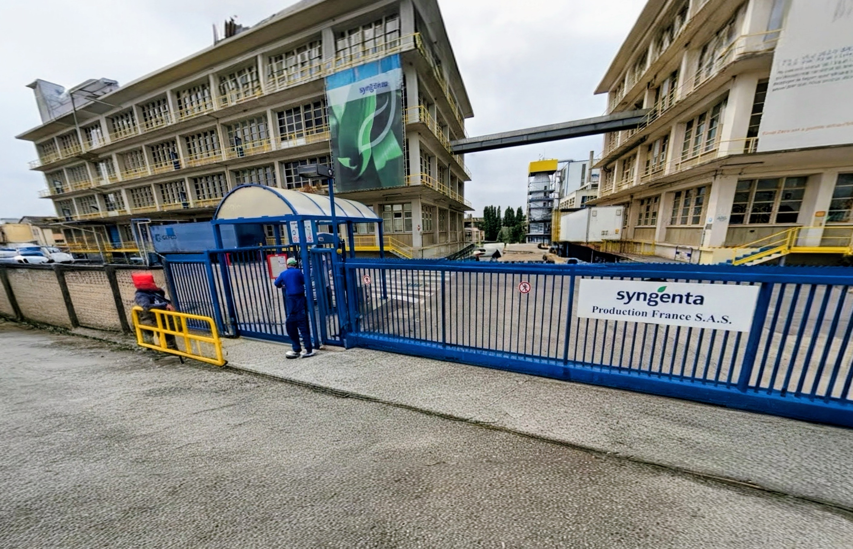 L’usine Syngenta a Saint-Pierre-la-Garenne