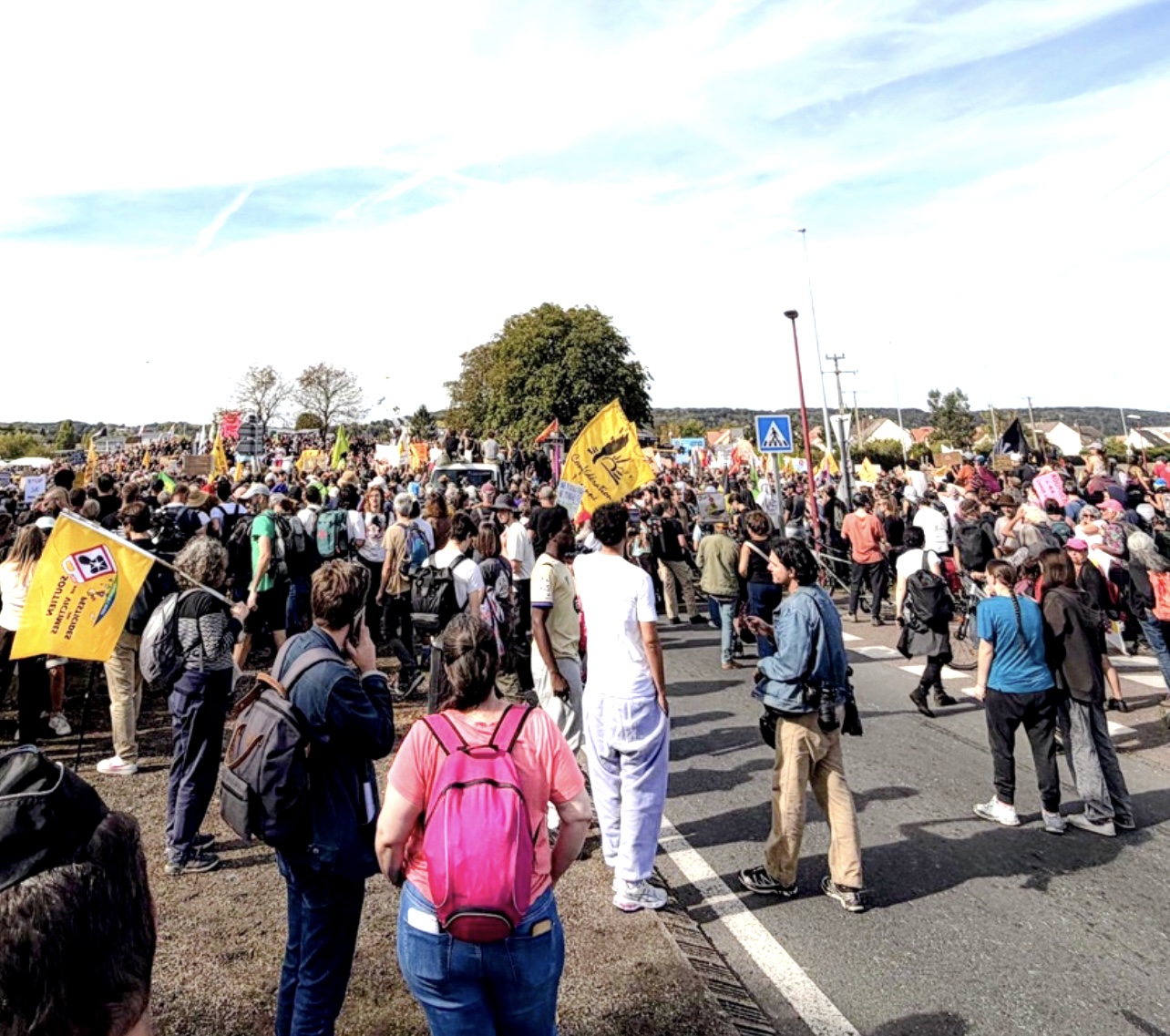 Le rassemblement "Stop pesticides" a rassembnlé quelques 8 000 manifestants, selon le comptage de la préfecture. Photo : préfet de l’Eure / X