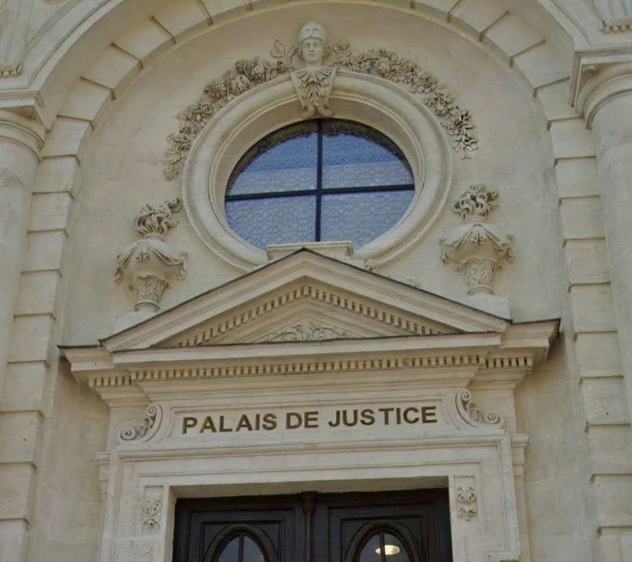 Le palais de justice d’Évreux (Eure)