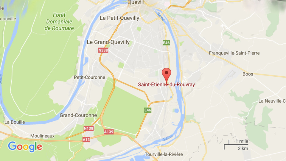 Un curé et plusieurs fidèles retenus en otages dans une église de Saint-Étienne-du-Rouvray
