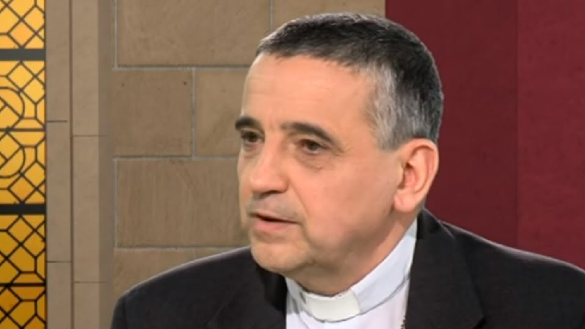 Dominique Lebrun, archevêque de Rouen, est revenu d'urgence de Cracovie (Photo@Youtube)