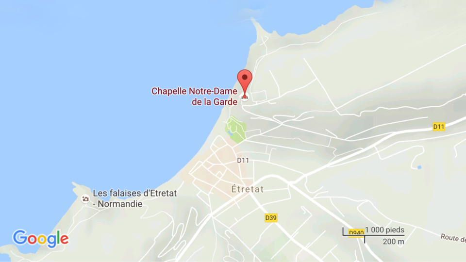 Seine-Maritime : le cadavre d'un homme découvert ce matin au pied d'une falaise à Etretat
