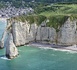 ​Étretat : dix personnes piégées par la marée secourues par hélicoptère