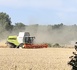 Seine-Maritime : feu de moissonneuse-batteuse à Croixdalle, 7,5 hectares de blé détruits 