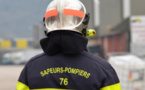 Le Tréport : l'escalier de l'habitation s'effondre lors de l'intervention des sapeurs-pompiers