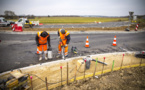Saint-Aubin-sur-Gaillon : un giratoire, un parking et une nouvelle aire de co-voiturage sortent de terre