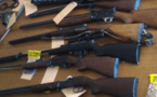 Seine-Maritime : une quinzaine d'armes détenues illégalement saisies au domicile d'un mari violent