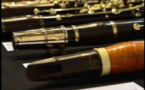 Xavier Cribelier, facteur de flûtes, invité du musée des instruments à vent de La Couture Boussey (Eure)