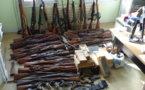80 armes et 500 kg de munitions découverts au domicile d’un habitant de Notre-Dame-de-Gravenchon 