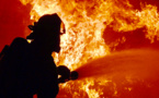 Maison en feu a Vatierville, en Seine-Maritime : une vingtaine de pompiers sur place 