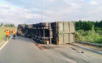 Yvelines : un accident de poids lourd perturbe fortement la D113 à Poissy 