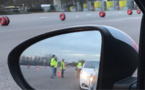 Gilets jaunes : péage gratuit hier soir sur l'autoroute A13 à Mantes-Buchelay
