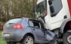 Terrible accident de la route dans l'Orne, près de La Ferté-Macé 