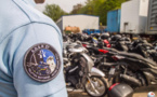 Découvertes par les gendarmes de l’Eure, 42 motos volées devaient partir du Havre pour l’Afrique 