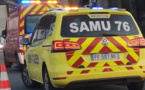 Coincée sous l’essieu d’une camionnette, une femme blessée grièvement ce matin à Dieppe 
