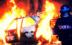 Une voiture volée incendiée aux Mureaux (Yvelines)
