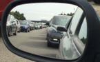 Circulation chargée ce soir sur l’autoroute A13 en direction de la Normandie 