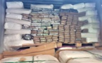 Plus d’une tonne de cocaïne saisie par la douane sur un navire dans le port de Rouen 