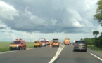Accident sur l'ex RN 13 à Caillouet-Orgeville : circulation perturbée dans les deux sens