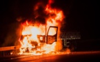Un camion de 44 tonnes prend feu : la route coupée plus de 4 heures entre Pacy et Saint-André-de-l’Eure