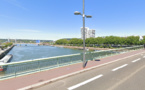 Rouen : les sapeurs-pompiers à la recherche d'un homme tombé dans la Seine depuis le pont Jeanne-d'Arc 
