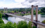 Eure : le pont suspendu des Andelys fermé à la circulation lundi et mardi 