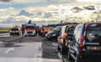 Deux blessés graves dans une collision entre deux voitures sur la RN 13 près de Pacy-sur-Eure 