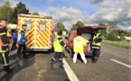 Accident sur la N13 à Chaignes, près de Pacy-sur-Eure : quatre blessés graves, dont deux enfants