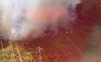 Seine-Maritime : 20 hectares d'herbe et de sous-bois détruits par le feu à Montigny, près de Rouen