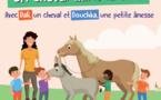 «Un cheval dans la ville» à Grand-Quevilly : série d'animations avec Dali et Douchka