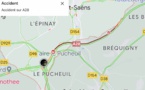 Accident sur l’A29 en Seine-Maritime : une voiture sur le toit , quatre blessés légers, dont deux enfants
