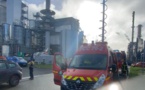 Seine-Maritime. Un incendie dans l'usine Biogys, près du Havre, mobilise 37 sapeurs-pompiers  