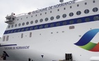 Ligne Caen-Ouistreham/Portsmouth : Brittany Ferries baptise son nouveau ferry hybride, le Guillaume de Normandie
