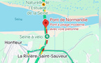  Circulation coupée sur le pont de Normandie en direction du Havre