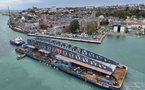 Seine-Maritime. A Dieppe, le pont Colbert a repris sa place, une manœuvre saluée par tous