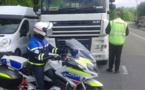 63 infractions constatées lors d'un contrôle ciblant les poids-lourds sur la RN28 près de Rouen