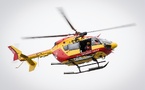 Dix sapeurs-pompiers sont intervenus avec six véhicules de secours. Le blessé a été évacué par Dragon 76  - Illustration