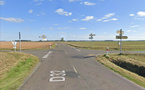 Le drame s'est produit à cette intersection entre la RD32 et la RD142, à quelques kilomètres de Tilleul-Dame-Agnès - Capture d'écran Google Maps