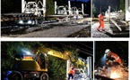 Rouen – Caen : un vaste chantier de renouvellement des voies à Serquigny jusqu’en août