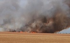 Incendie en bordure de la RN13 : la circulation coupée dans les deux sens dans l'Eure