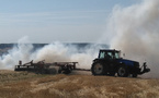 27 hectares de culture embrasés en Seine-Maritime : pompiers et agriculteurs mobilisés 
